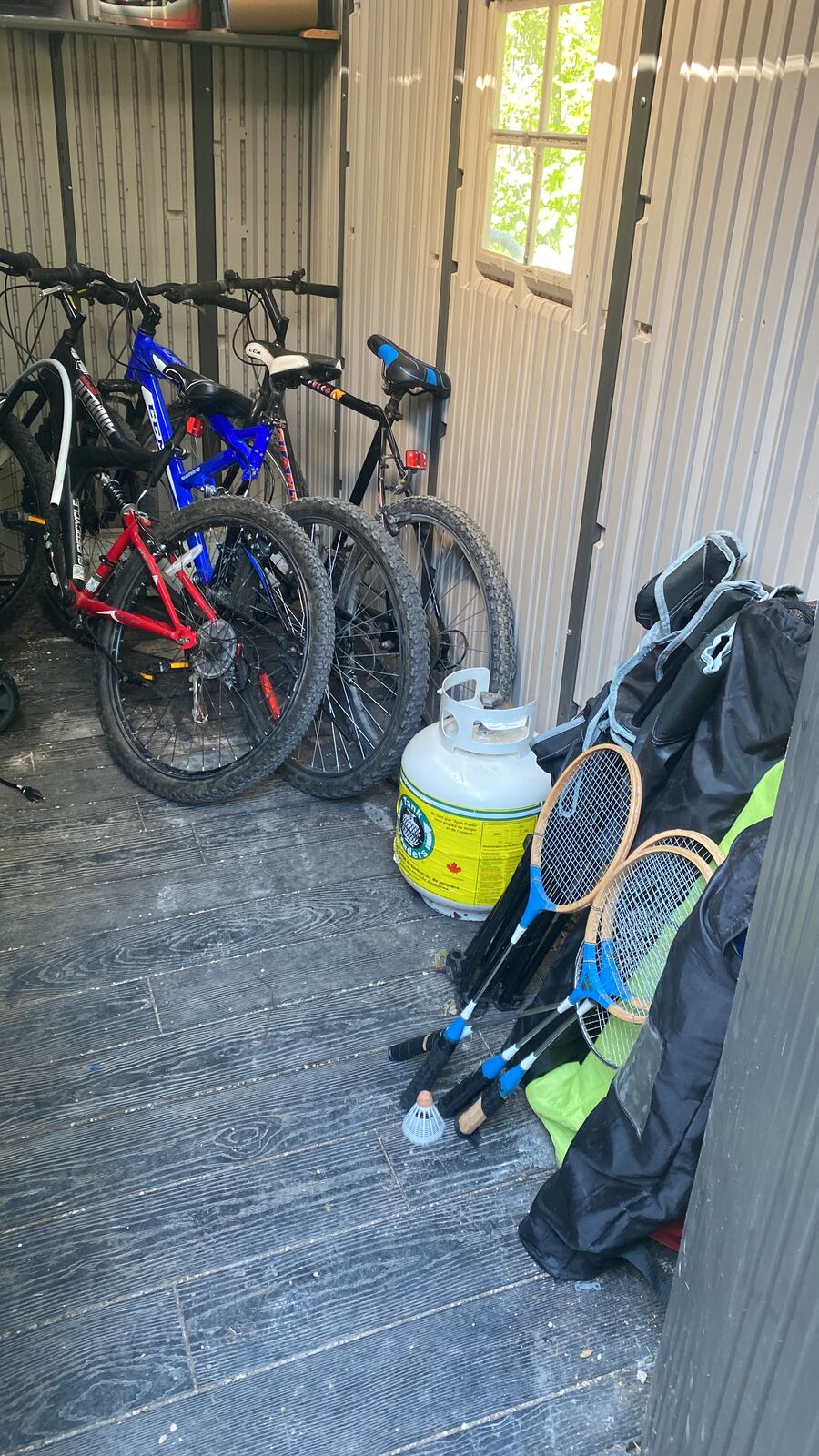 Bicycles and outdoor gear