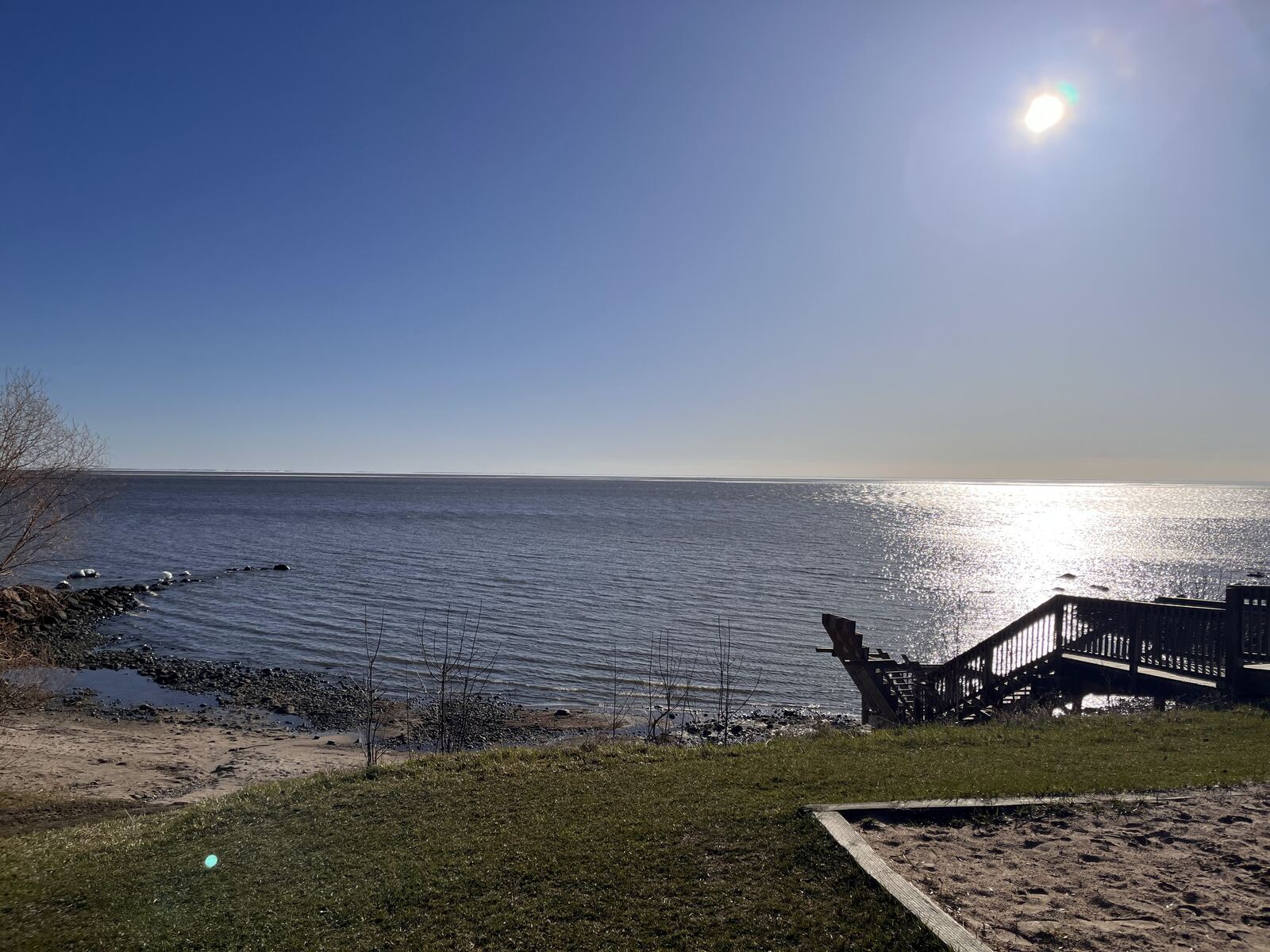 Lake Winnipeg view near Grand Marais